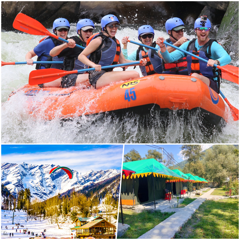 Riverside Camping, Rafting, and Paragliding in Manali: The Ultimate Adventure Guide